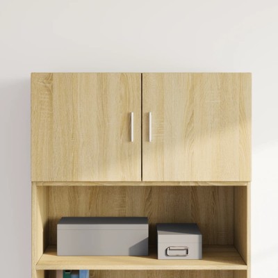 Armario de pared madera ingeniería roble Sonoma 80x42,5x40 cm