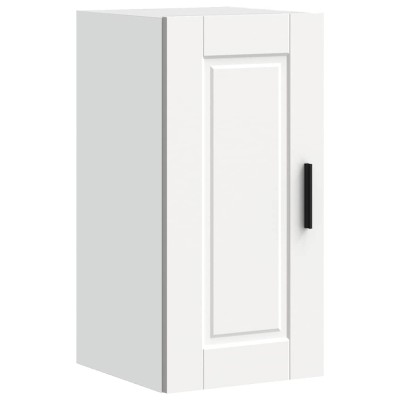 Armario de pared para cocina Porto madera de ingeniería blanca