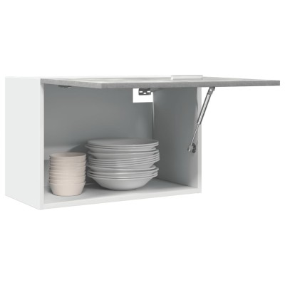 Armario colgante "Lyon" gris hormigón 60x31x40 cm madera de ingeniería