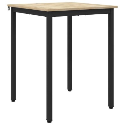 Mesas de comedor 60 x 60 x 75 cm Madera de ingeniería Cuadrado - Ref. 892615