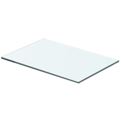 Panel de estante vidrio claro 40x20 cm