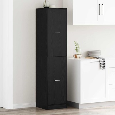 Armario de Boticario Roble negro 40 x 41 x 174.5 cm