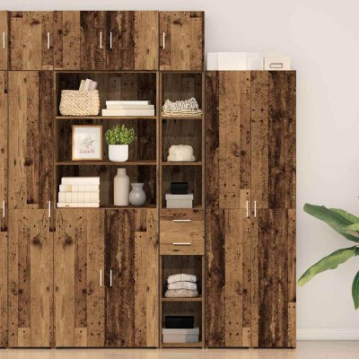 Gabinete de Almacenamiento Slim Madera vieja 30 x 42.5 x 225 cm
