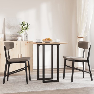 Patas de mesa de comedor estructura O acero 40x40x73 cm