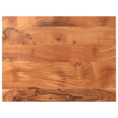 Tablero de mesa rectangular madera maciza acacia 70x50x3,8 cm