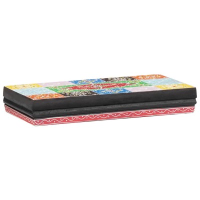 Estanterías con estante 2 pcs Multicolor 40 x 20 x 6 cm