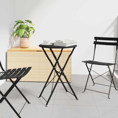 Mesa de Bistró Antracita Ø50x71 cm